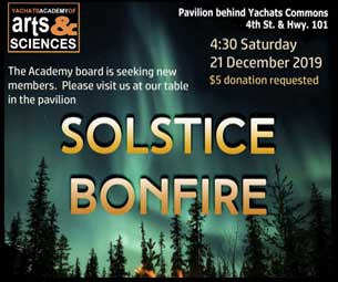 Solstice Bonfire Yachats Academy of Arts and Sciences - Polly Plumb Production